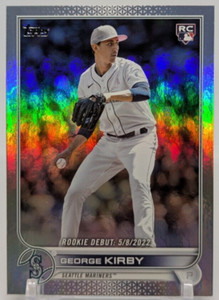 ⚾2022 Topps Update Rainbow Foil #US290 George Kirby RC Seattle Mariners⚾