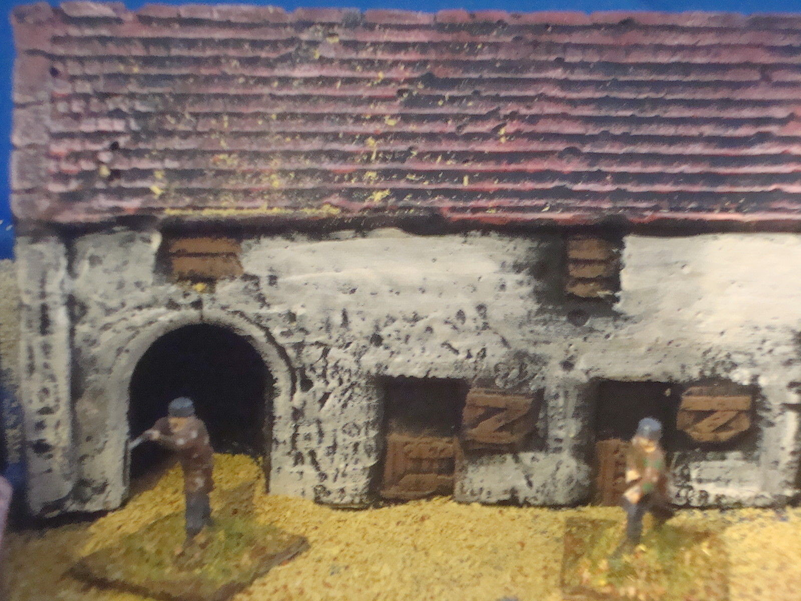 U6 Haye Sainte Farm, wargames scenery scenery scenery and terrain bâtiments. pour 10 mm, 15 mm 41f156 U6 Haye Sainte Farm, wargames scenery scenery scenery and terrain bâtiments. pour 10 mm, 15 mm 41f156