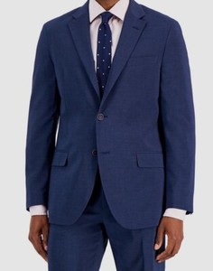 Nautica Modern Fit Stretch Suit Jacket Blue Men's 38R 38 Regular