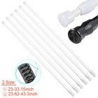 2-6PCS Curtain Tension Rods | 23 to 44 inches(Approx.) Shower Curtain Rod Set