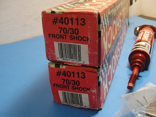 (2) NOS Front Suspension Shock Absorber Street Strip Drag Shocks Lakewood 40113. - Picture 4 of 6