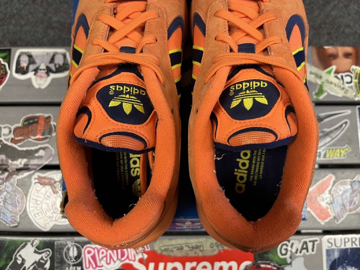 Adidas Yung 1 Hi Res Orange Size 9 Used Rare Retro OG VTG