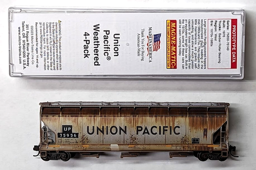MTL Micro-Trains 09446351 Union Pacific UP 75956 FW Factory Weathered - Picture 3 of 3