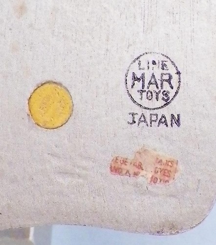 Wooden Iron Toy Linemar Japan Educational Stacking Wood Vintage 1 Knob Missing - Picture 8 of 8