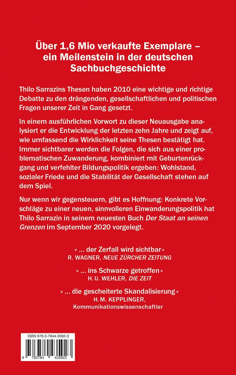 Thumbnail - Deutschland Schafft Sich Ab Thilo Sarrazin 9783784435923