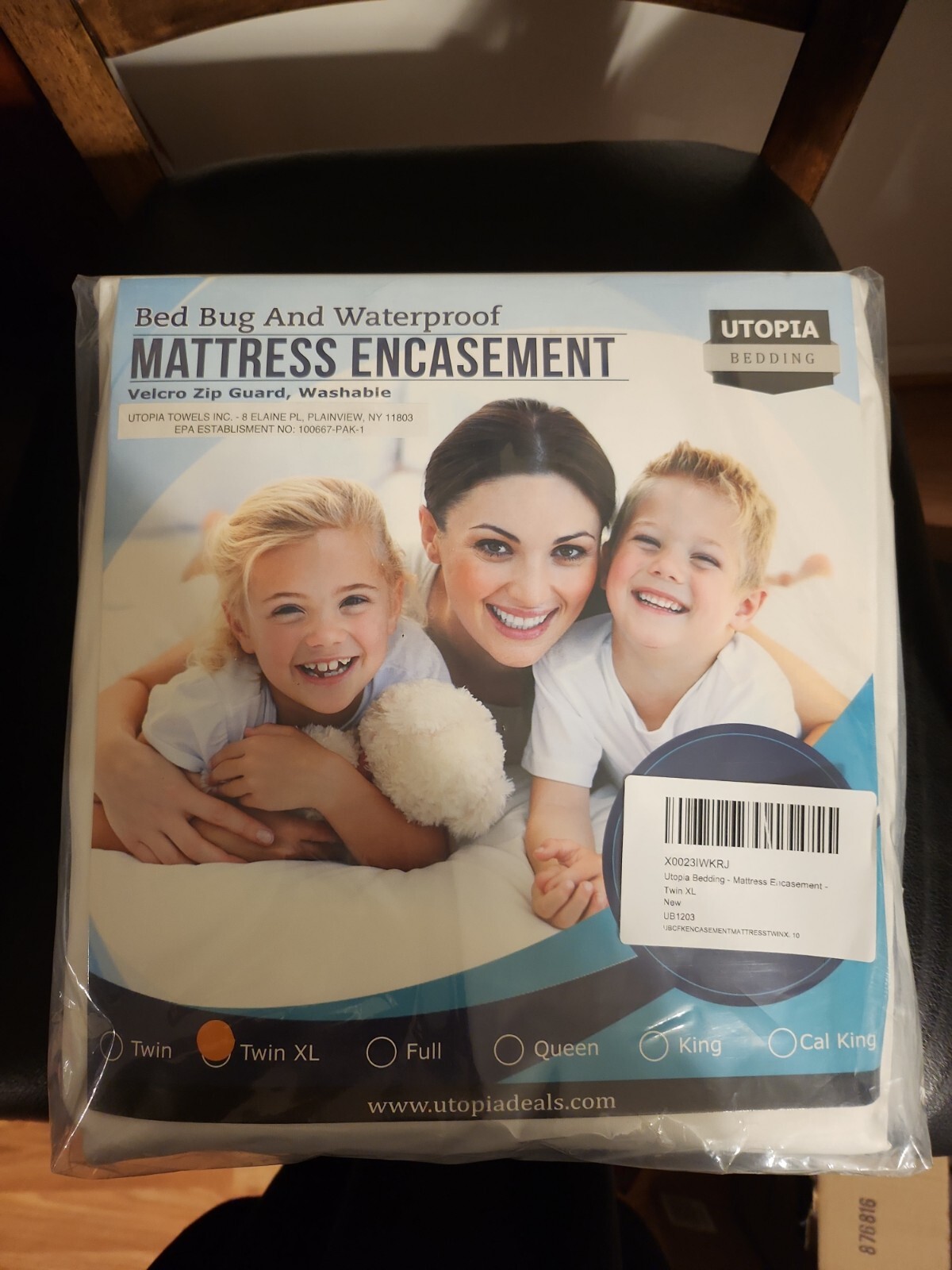 Utopia Bedding Zippered Mattress Encasement Bed Bug and Waterproof