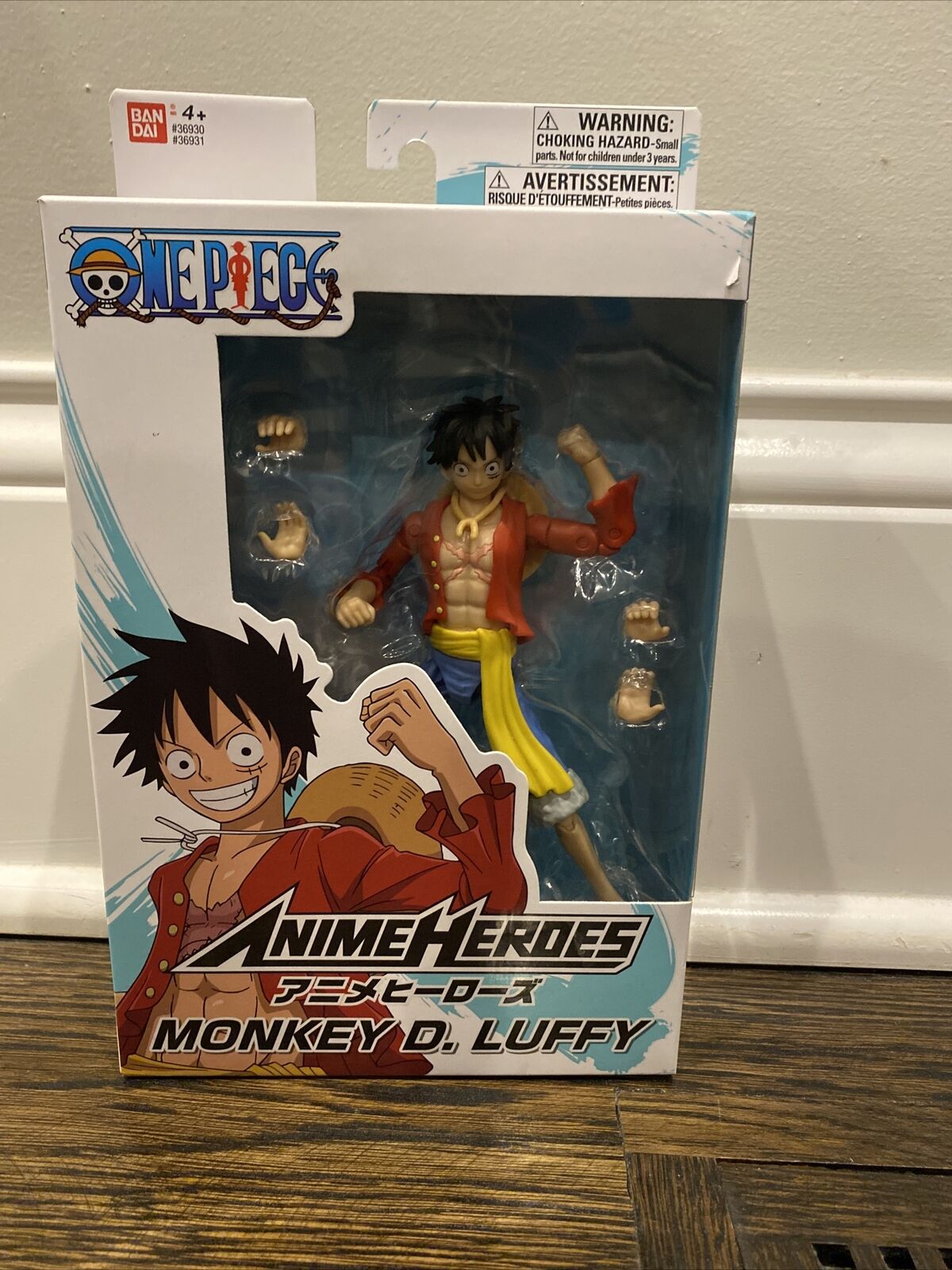 BandaI: Anime Heroes - One Piece - Monkey D. Luffy 6.5 Tall Action Fi –  TOY TOKYO