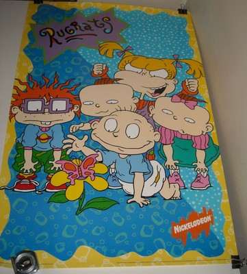 RUGRATS ~ REPTAR ATTACKS ~ 22x34 CARTOON POSTER Nickelodeon ~ NEW//ROLLED!