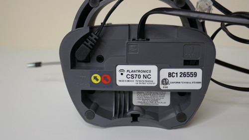 Plantronics kabelloses Headset/CS70 NC Ladestation/Netzteil/HL10 Heber - Bild 4 von 6