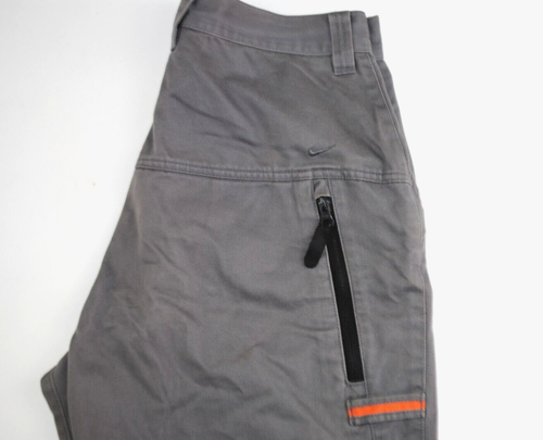 Pantalones Nike Cargo Tech grises para hombre talla 29 ropa deportiva jogger aire libre - Imagen 6 de 12
