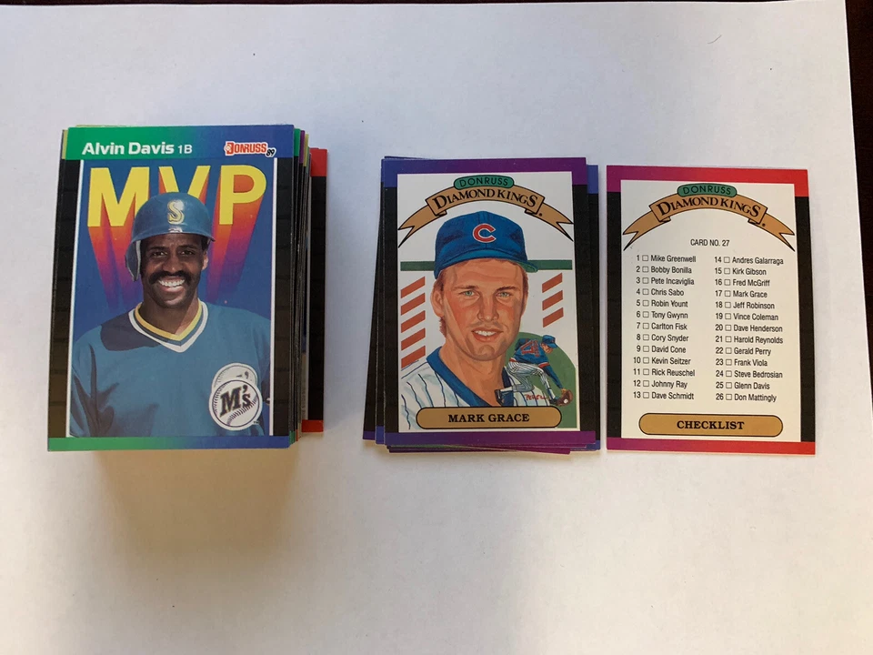 1989 Donruss Leaf Baseball Pick your card RC/VET/Stars NMMT Diamond Kings/ MVP - Image 2 of 3