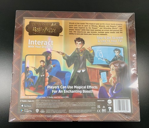 Harry Potter Wand Edition Pictionary Air Party Magic Drawing Game - SEALED - Picture 4 of 11