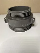 Action 3 1/2” To 4” NH Double Male Reducer Coupling For Fire Hose USA