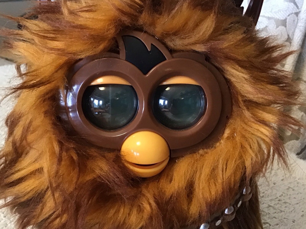 Furby Star Wars FURBACCA by Tiger Electronics 84556 - Tested