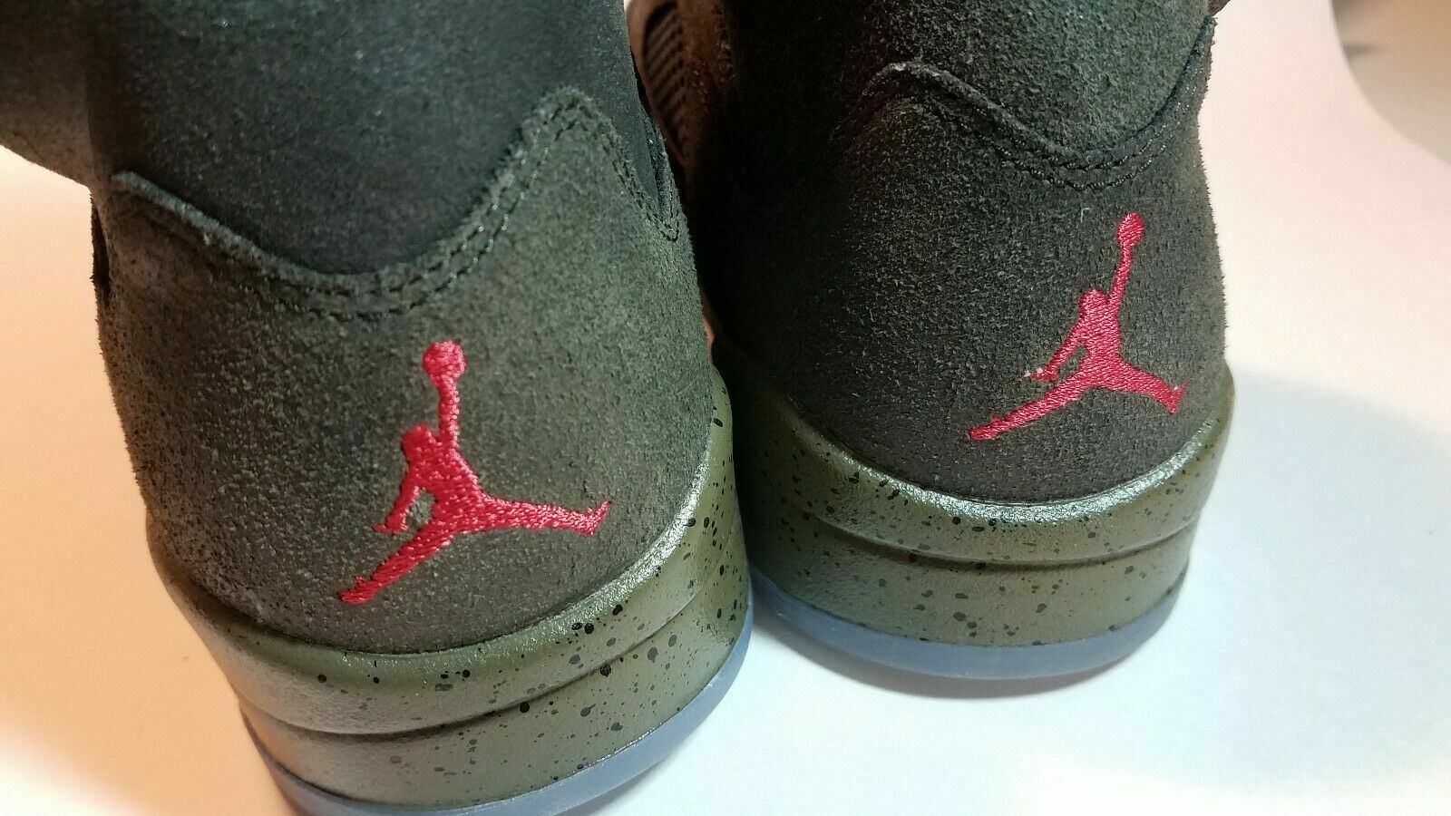 Air Jordan Jordan Jordan 5 Retro Fear Pack Sequoia,rd 626971350 SZ 9, NIB, Free Shipping E1 9ce990 Air Jordan Jordan Jordan 5 Retro Fear Pack Sequoia,rd 626971350 SZ 9, NIB, Free Shipping E1 9ce990
