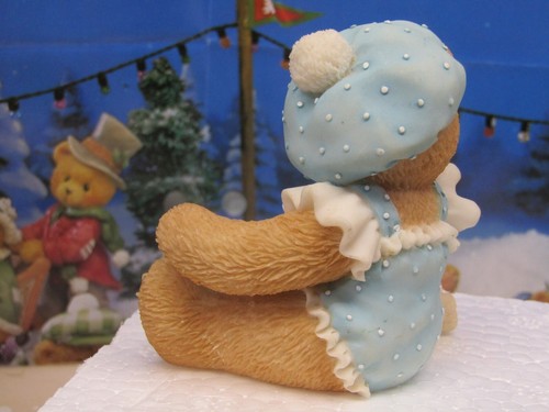 Cherished Teddies 476706 MIRANDA Girl with Blue Hat and Dress 1998 - Picture 7 of 10