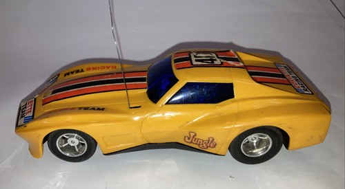 1969 Sears Radio Controlled Racing Corvette Race Car As Is Transmitter Orig Box - Picture 4 of 12