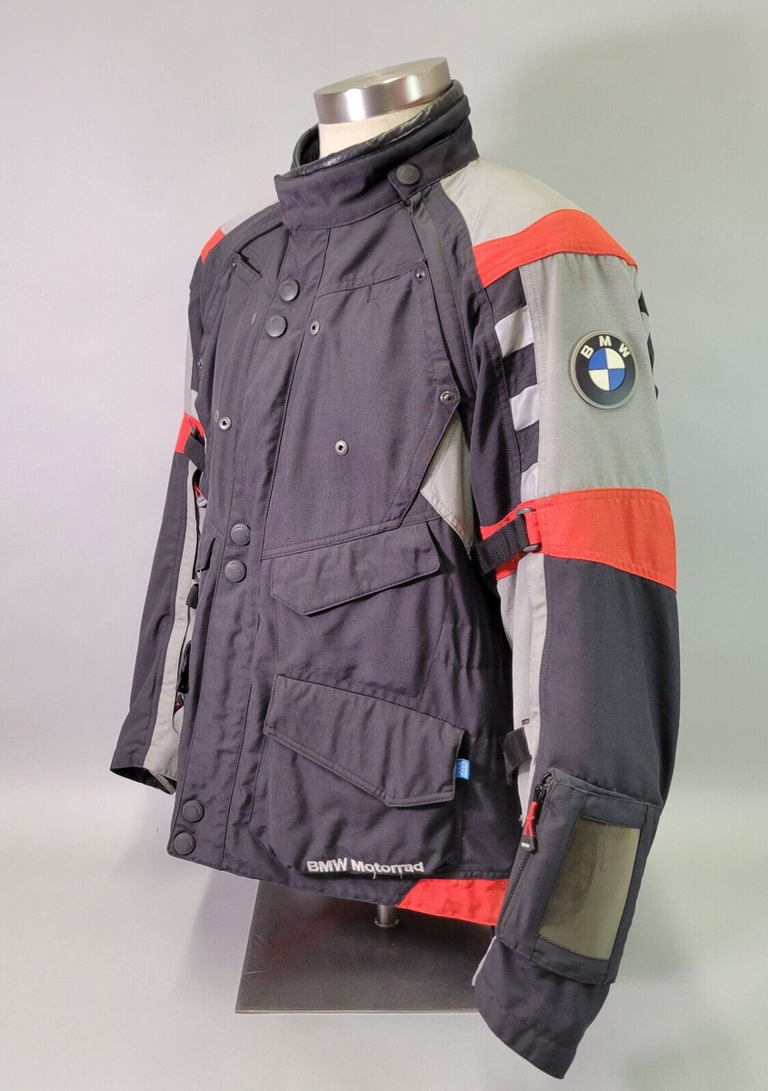 BMW Rallye Adventure Motorcycle Jacket, Gray/Red, Size EU54