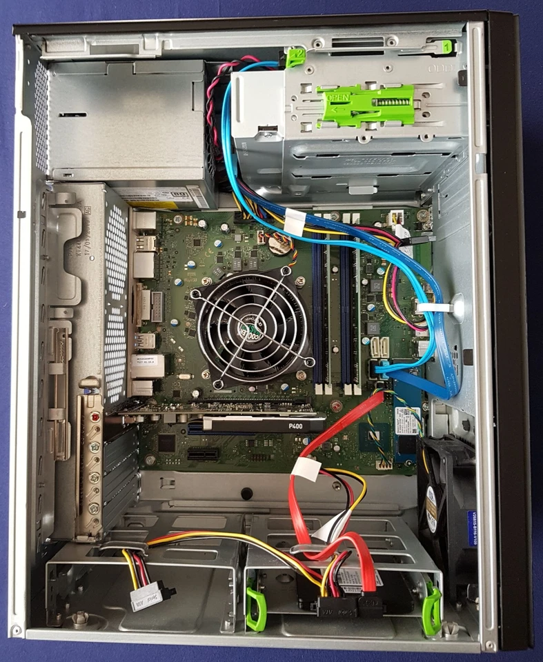 Esprimo P758/E94+, i5-8400, 16GB RAM, NVIDIA Quadro P400, 2x SSD + DVD, Win11Pro - Bild 3 von 4