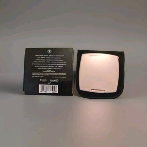 CHANEL Compact Mirror Double Facettes Duo Codes Couleur #111 Ballerina Pink - Picture 4 of 5