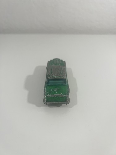 Hot Wheels 1969 Redline Green Rolls Royce Silver Shadow - Picture 4 of 5