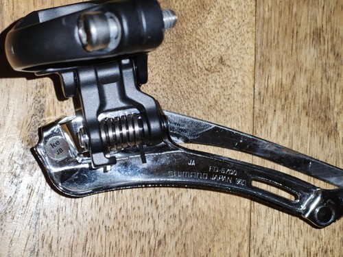 Shimano 105 2x10 Derailleur Set Black- Front 105 5700 & Rear 5600 VGC Japan - Picture 8 of 11