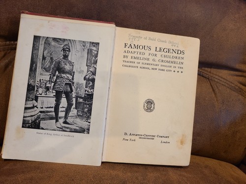 Famous Legends Adapted for Children by Emeline Crommelin Appleton-Century 1931 - Picture 6 of 13