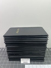 Guest Check Card Holder Presenter Restaurant Server Bill Book  20 Pack Black