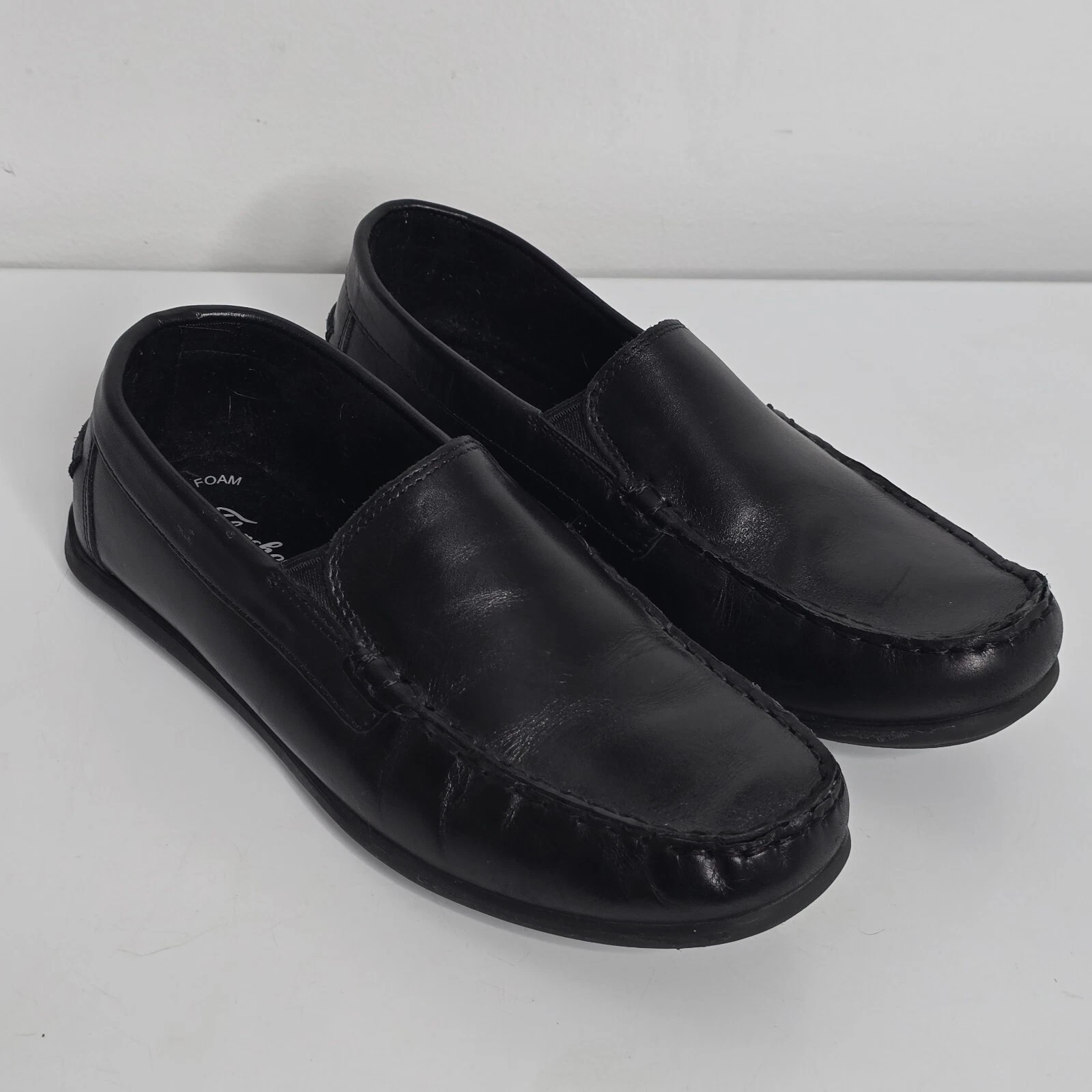 CONVERSE Florsheim Scarpe Bambini Ragazzo 6 Mocassini Formali Jasper Jr Pelle Veneziana Nero