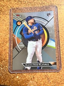 2023 Topps Finest Baseball # 86 Francisco Alvarez RC