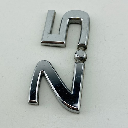 2007-2012 Nissan Altima 2.5 Emblem Badge Symbol Letters Rear Chrome OEM D24 - Picture 4 of 8