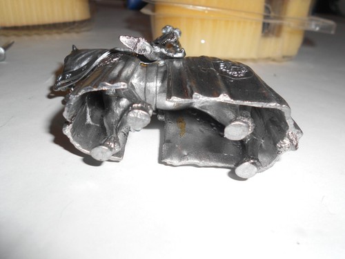 Collectible Metal Figurine MEDIEVAL POLISH CAVALRY KNIGHT 9.5cm (3-¾”) NIB - Bild 7 von 12