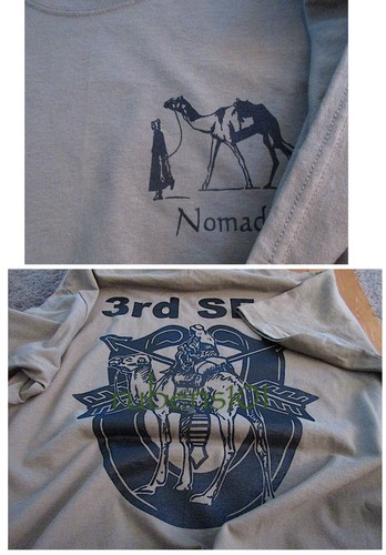 3rd Special Forces Group NOMADS T-Shirt Large US Military Collectable Original - Picture 2 of 3