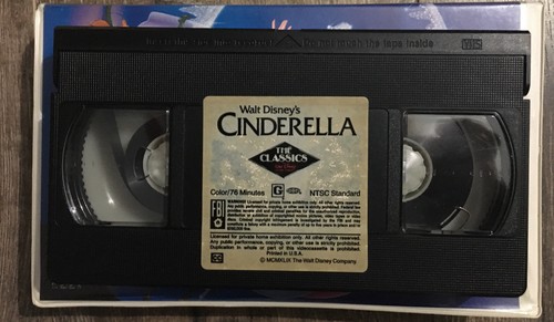 Walt Disney’s Classic “ Cinderella.” VHS Black Diamond Classic. - Picture 2 of 4