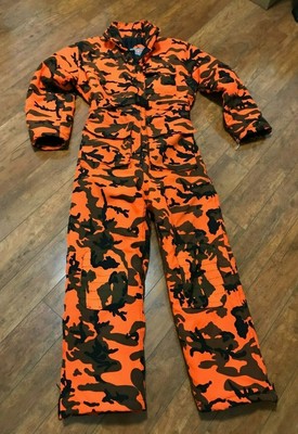 Blaze orange camo coveralls Outlet