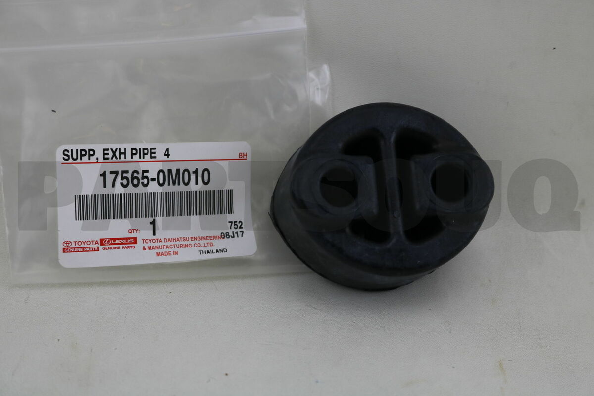 175650M010 Genuine Toyota SUPPORT, EXHAUST PIPE, NO.3 17565
