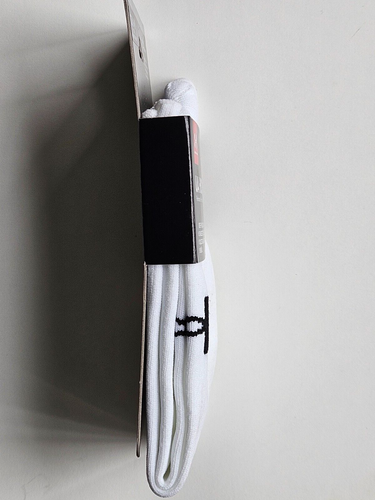 Under Armour U4331C1-White UA Hockey Over The Calf Sock 1 Pair Size 13.5K - 4Y - Picture 2 of 4