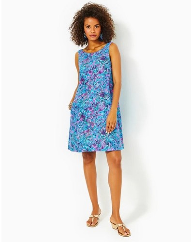 Neu mit Etikett Lilly Pulitzer Kleid Größe 8 Edelyn Swing Etuikleid in Muscheln und Glocken... - Bild 2 von 2