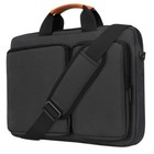 Laptop Shoulder Messenger Bag, 13.3-14 Inch Two Pocket Laptop Briefcase