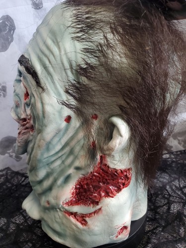 Licensed AMC The Walking Dead Mush Walker Zombie Mask New Adult Halloween Mask - Picture 21 of 24