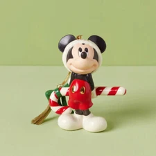 Lenox China Christmas MICKEY w/ CANDY CANE -  Ornament - 2024 - N/O