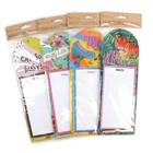 MAGNETIC SHOPPING LIST & PENCIL Assorted Design Kitchen Fridge Memo Notepad UK