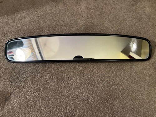 Very RARE Vintage Three 3 Wide Rearview Car Mirror Original Damaged Box - Picture 5 of 11