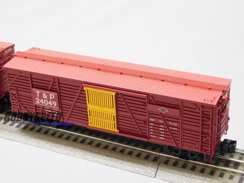 LIONEL VISION LINE TEXAS & PACIFIC SHEEP STOCK CAR 3 CAR SET farm 2326360 NEW - Picture 14 of 22