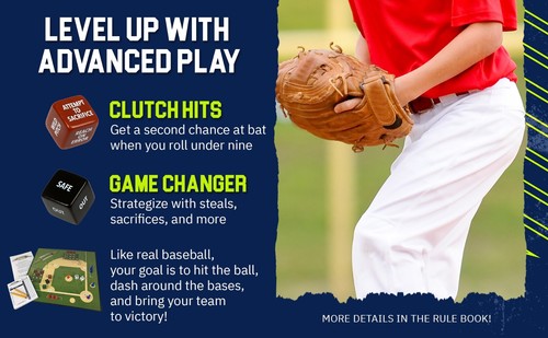 Grandma Smiley's What About Baseball Board Game, Baseball Games for Kids 8-12 - Picture 11 of 14