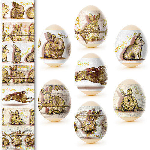 Easter Egg Wraps for 7 Hen Eggs Heat Shrink Sleeve Decoration Sticker Pysanka - Picture 30 of 41