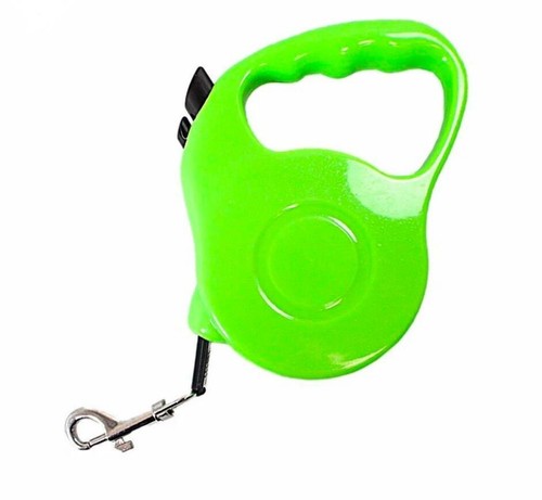 Guinzaglio per Cani Retrattile Estensibile Nastro Cordino 5m Colori Assortiti Tensione 33lb - Foto 2 di 2