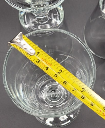 Vaso de vino de agua mariposa de 6"" La Rochere France ~ 1 vaso de repuesto - Imagen 8 de 8