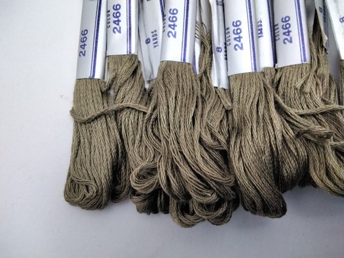 VTG Bucilla Embroidery Floss Lot of 57 + 6 Other 8 yrd ea, Six Strand #2466/2464 - Picture 3 of 9