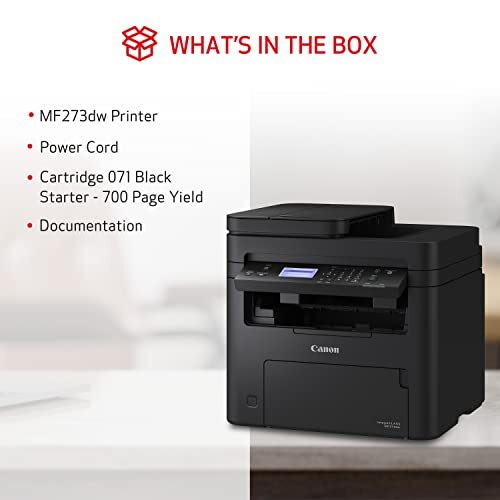 Canon imageCLASS MF273dw Wireless 3 in 1 Printer Copy Scan Black and White - Picture 7 of 8